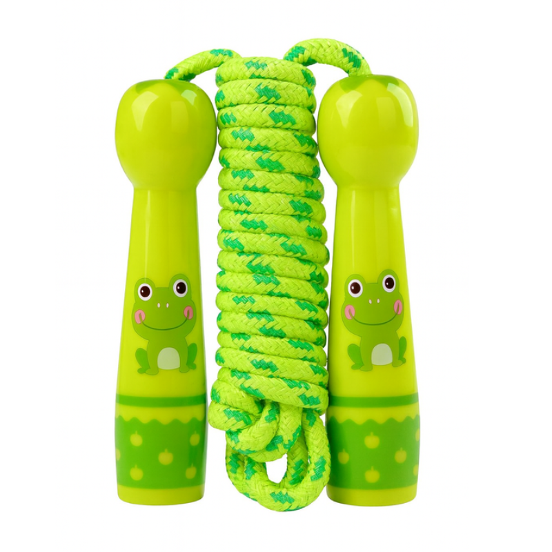 Kids Jump Rope with Cartoon Handles – Green