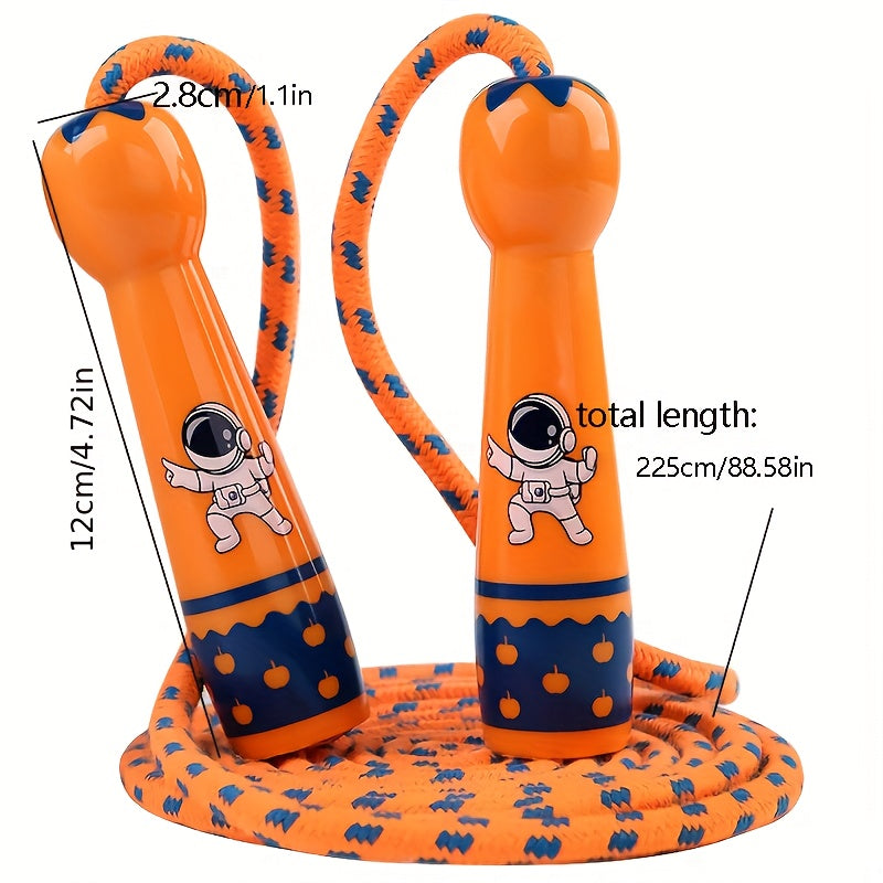 Kids Jump Rope with Cartoon Handles – Green