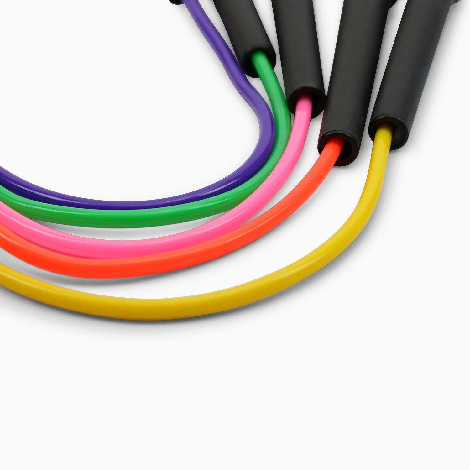 Orange Adjustable Licorice Twin Colour Jump Rope – 9ft